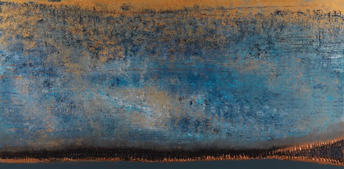 Venise VI,2016, huile sur toile, 195 x 97 cm.