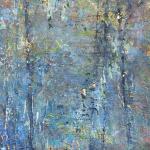 Forêt sacrilege 37, 2026, acrylique, 50 x 70 cm.